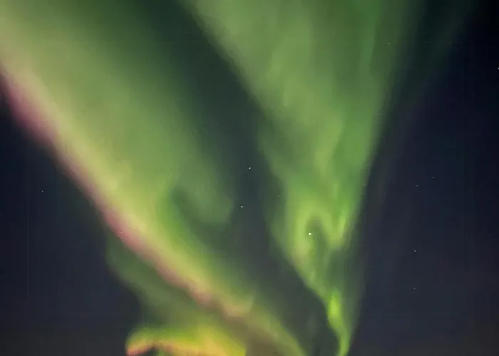 With Northern Lights Near Stetinden