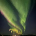 With Northern Lights Near Stetinden